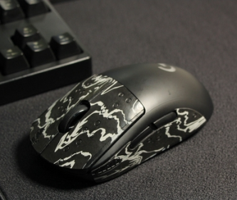 The Second Generation GPX Mouse Anti-skid Stickers (Option: Black grey)