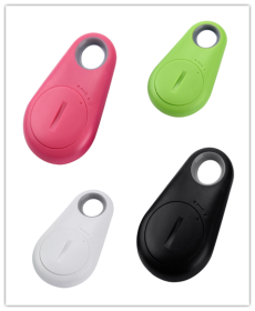 Water Drop Bluetooth-compatible Anti Lost Object Finder (Option: 4color set)